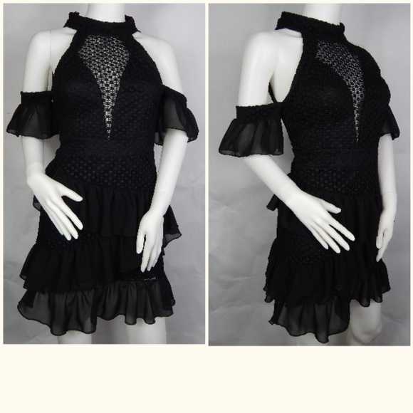 PrettyLittleThing Dresses & Skirts - Pretty Little Things Black Dress Halter